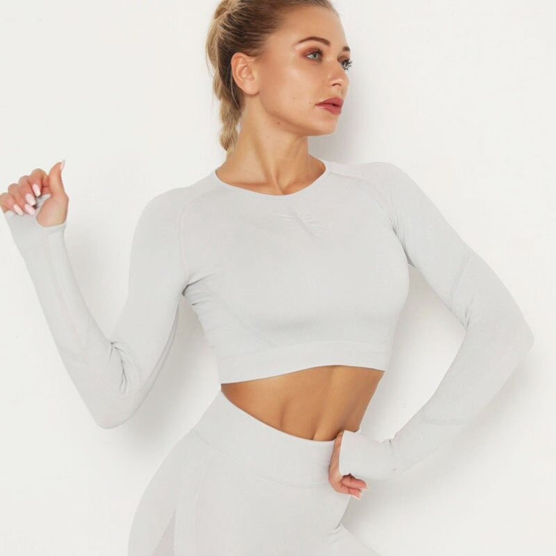 Pure Fit Long Sleeves | Gris Clair